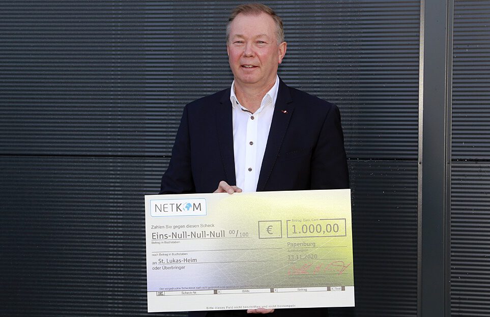 NetKom Sponsorenaktion St. Lukas