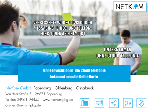 Blau Weiß Anzeige 2023